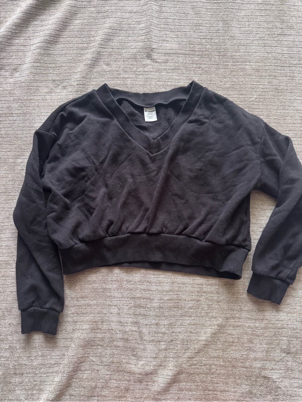 No Boundaries Black Pullover